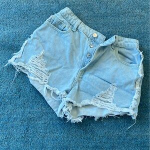 Forever 21 light jeans shorts size 26 $15